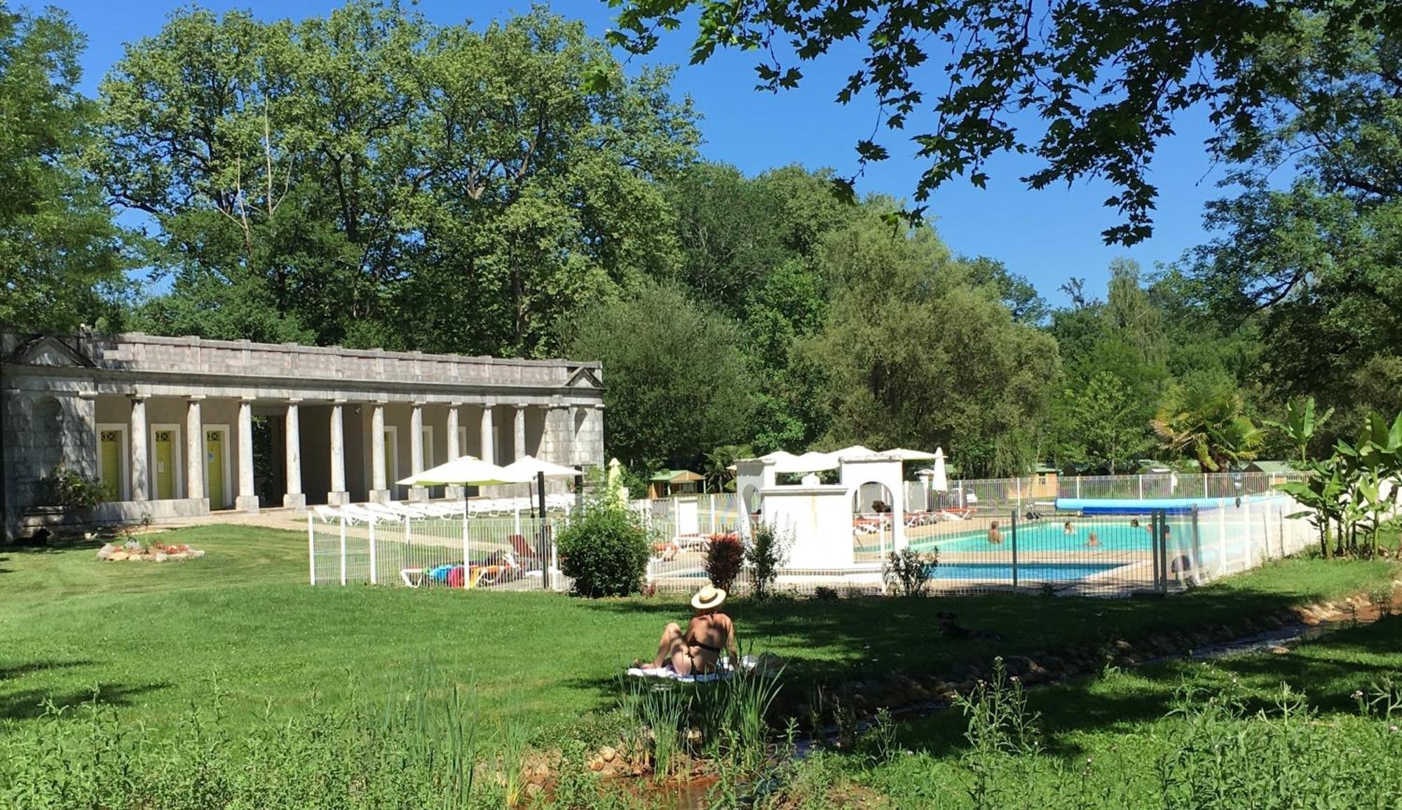 Camping 3 Etoiles - Piscine Chauffee - Vue Montagne Saint-Girons  Eksteriør bilde